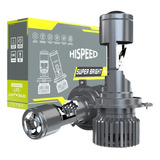 Hispeed® Kit Focos Led H4 Proyectores Lupas 1 Par