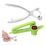 Cocina Pitter And Olive Pitter, Color Verde Y Plateado 2 Pcs