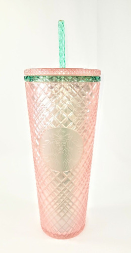 Vaso Starbucks Pink Pearl Jeweled 2023