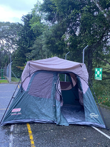 Carpa Coleman Instant 6 Personas + Sobrecarpa