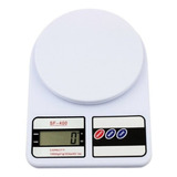 Balanza Alimentos Cocina Digital 1gr A 10kg Alta Precision Capacidad Máxima 10000 G Color Blanco