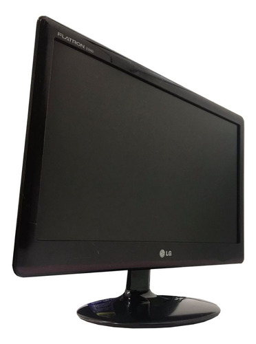 Monitor LG 20 Polegadas Widescreen Black Piano Vga, Dvi