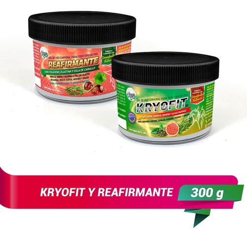 Gel Kryofit Reductor Abdomen Reafirmante Para Panza Cintura