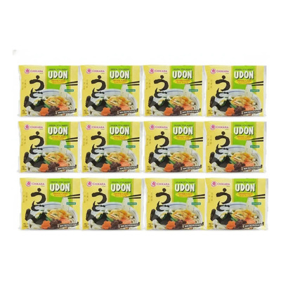 Chikara Udon Sabor Pollo 198 G Pack 12 | Envío gratis