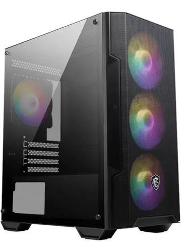 Gabinete Msi Mag Forge M100a Acrilico Atx 4xfan Rgb