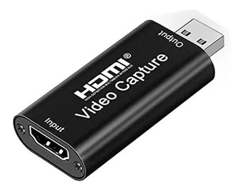 Capturadora De Video Hdmi A Usb 1080