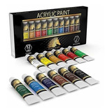 Pintura Acrílica Myartscape Con12 Tubos Liquida Profesional