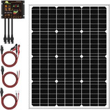 50 Watts Mono Crystalline 12v Solar Panel Kits - Waterp...