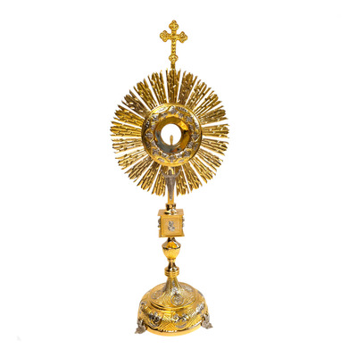 Custodia Eucarística Ostensorio Santísimo 115 Cm Cristo Rey