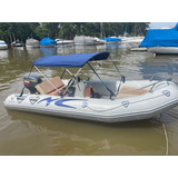 Semirrigido Autonautica 4,35 Mts - Yamaha 40hp 