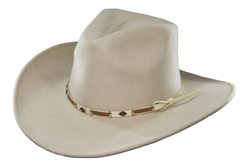 Sombrero Texana Goldstone Indiana Crushable Arena 100% Lana.