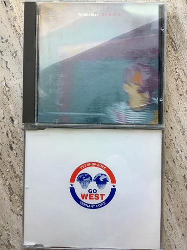 Disco The Pet Shop Boys Remix Album - Go West Combo 2x Cd Eu