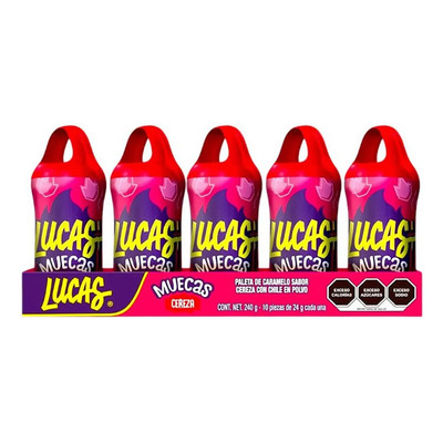 Lucas Muecas Cereza 10 Pzas | MercadoLibre