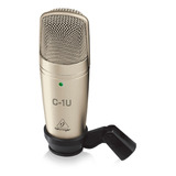 Microfono Behringer C1u Condenser Usb