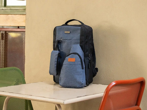 Mochila Escolar Antirrobo, Puerto Usb, 3 Piezas Universidad, Resistente Para Viajes, Vacaciones