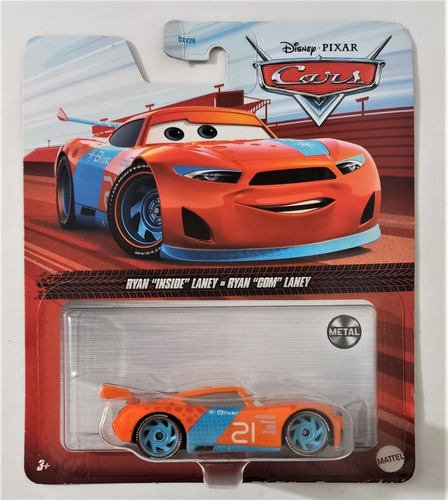 Ryan Inside Laney #21 Cars Metal 2 Disney Pixar Mattel 
