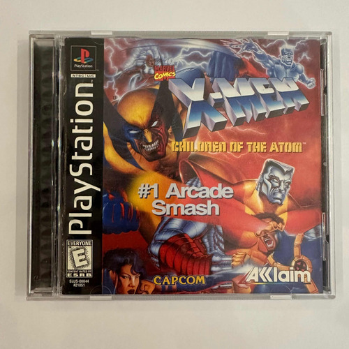 X-men Children Of The Atom Ps1 Playstation Completo En Caja