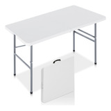 Abccanopy Mesa De Picnic Plegable De Plastico De 4 Pies, 48