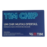 Kit 10 Chip Operadora Tim Gsm  4g Triplo Corte Ddd Livre