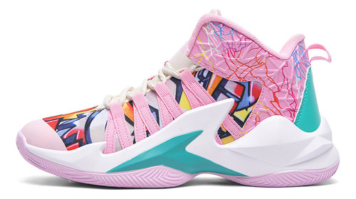 Zapatos De Baloncesto Transpirables Y Amortiguadores De Moda