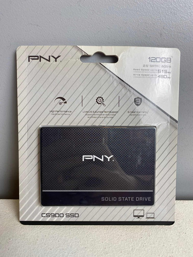 Ssd Pny Cs900 120 Gb Negro