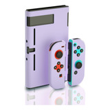 Estuche Protector Switch, Estuche Morado Switch Con Cubierta