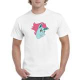 Camisa De Hombre  Moderno Estilo Serie Televisiva Pony Head