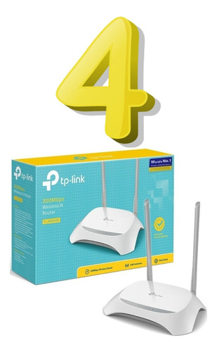 Kit 4 Wisp Router Tp-link Tl-wr840n Ultima Version