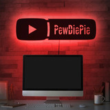Nombre De Usuario Personalizado Youtube 3d Illusion Led Neon
