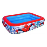 Piscina Bestway Spiderman 201cmx150cmx51cm + 10 Pelotas