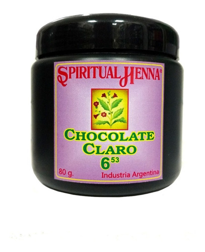 Henna X 80 Gr - Spiritual Henna 6.53 - Chocolate Claro