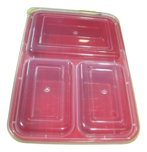 Recipientes Porta Comida X5 Hogar Cocina Alimentos Almacenar