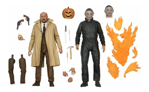 Neca Halloween 2 Ultimate Michael Myers/dr. Loomis Two-pack