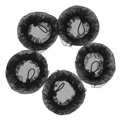 Redecillas Elásticas Para Moños, 5 Unidades