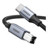 Cable Usb B A Usb C 3 Ft Compatible Con Yamaha Piano Keyboar