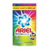 Detergente Ariel Liquido 400 Ml Doypack Revita Color