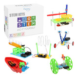 Kit De 6 Juegos Stem, Motor De Cc Robtico Electrnico Para Ni