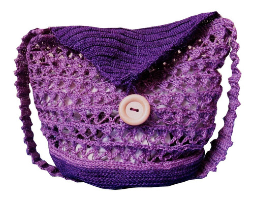 Mochila Tejida/artesanal/crochet/tipo Veraniego