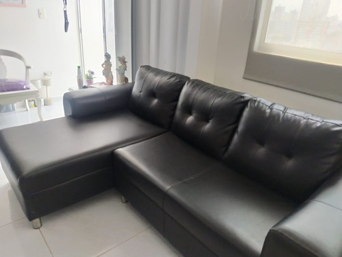 Combo De Mueble Y Comedor Negro