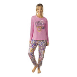 Pijama Mujer Invierno Algodón - Lencatex 23351