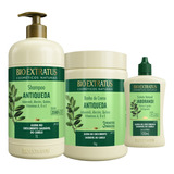 Kit Bio Extratus Antiqueda (shampoo /banho Creme 1l/extrato)