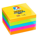 Block Taco Notas Adhesivas Ezco 75 X 75 X 300hs Colores Neon