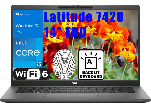 Laptop Dell Latitude 7420 14  I5-1145g7 8gb 512gb Win 10 Pro