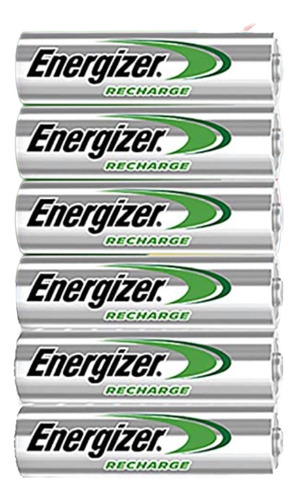 Paquete Baterias Recargables Energizer Aaa Docena 12 Piezas