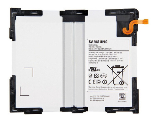 Bateria Samsung Galaxy Tab A2 10.5  Sm-t590 Eb-bt595 2018