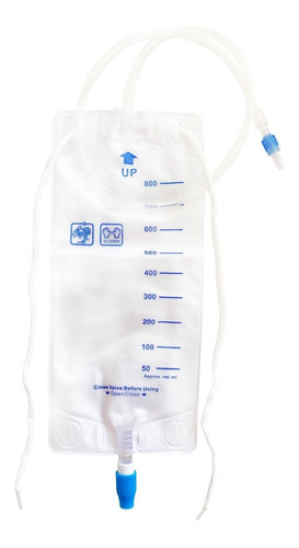 Bolsa De Drenaje Hospitalaria Capacidad 800 Ml