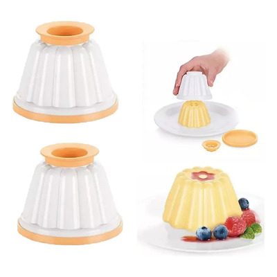 Molde Para Gelatinas Individuales Tipo Rosca,2 Unidad