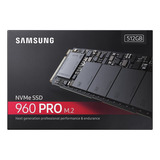 Samsung 960 Pro Nvme M.2 512 Gb Ssd (mz-v6p512bw)