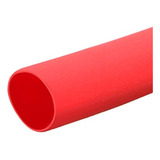 Termocontraible 1/8 (3.2mm/1.5mm) Rojo X 5 Mts