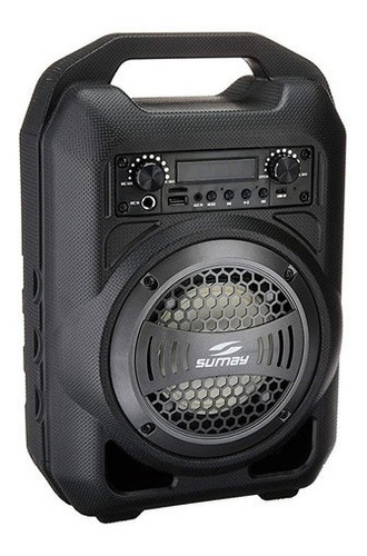 Caixa De Som Bluetooth Sumay Gallon Music Csp1302 30w Cinza 110v/220v